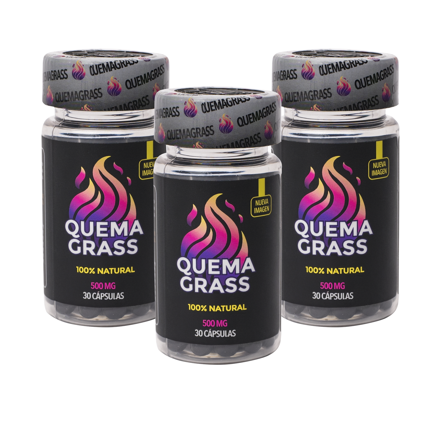 paquete de 3 frascos Quemagrass