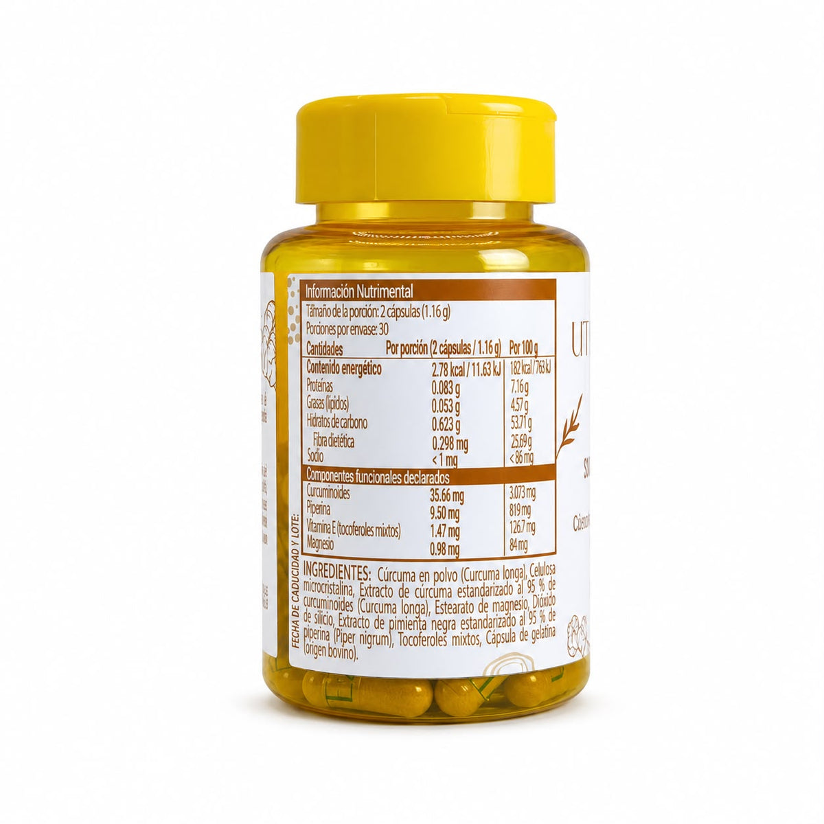 UTEA CURMIA | CURCUMINA Y CURCUMA